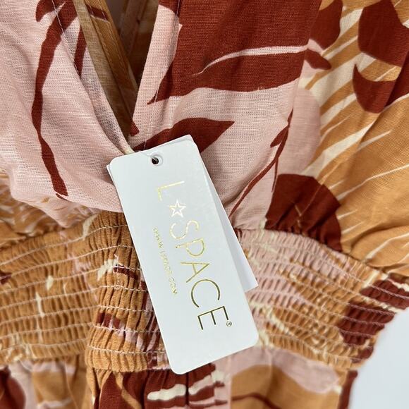 Anthropologie | L Space Sungazer Dress Tropical Print S - Picture 8 of 10